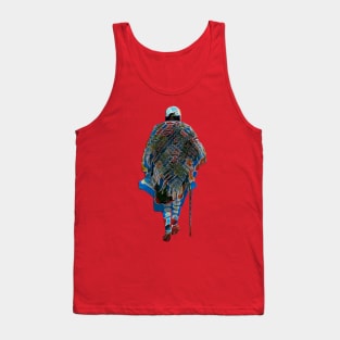 Portrait of a Colombian Road Warrior Tank Top